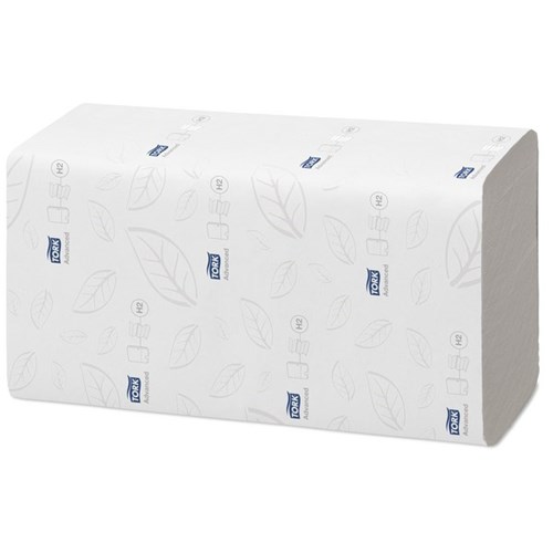 Tork Xpress H2 Multifold Flushable 2 Ply Paper Towel, Carton of 21 Packs