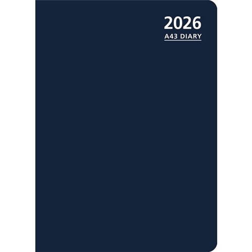 OfficeMax A43 1 Hour Appointments Diary A4 Week To View 2026 Blue