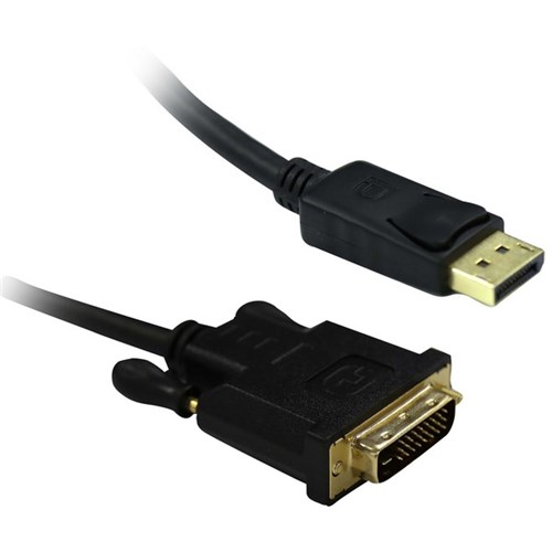 Dynamix DisplayPort To DVI-D Monitor Male Cable 1.5m