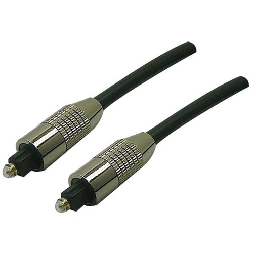 Dynamix TosLink Audio Fibre Optic Cable OD 6.0mm 1m