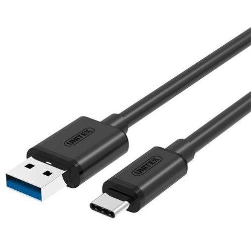 Unitek TypeC Male to TypeA Male USB 3.1 Cable 1m OfficeMax NZ
