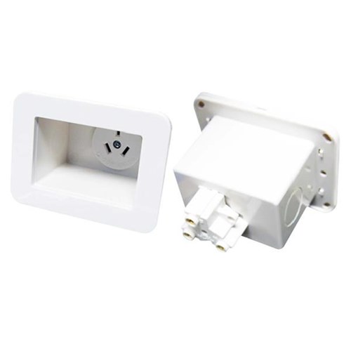 Dynamix Recessed Single Amdex Power Outlet