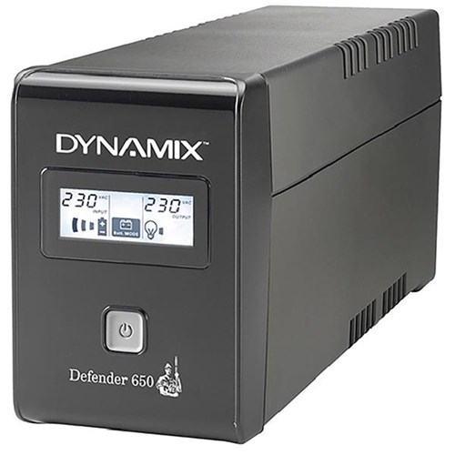 Dynamix Defender UPSD650 Line Interactive UPS 650VA 390W