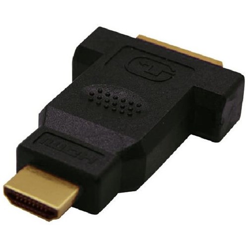 Dynamix DVI-I (24+5) Female to HDMI Male Adapter