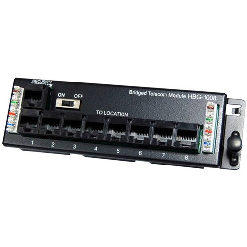 Dynamix Telco Distribution Module 8 Ports & Security Port