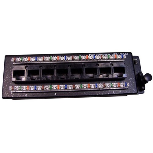 Dynamix Slimline Patch Panel 8 Port For HWS Range
