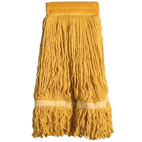 Pure Clean Kentucky Mop Head Looped Yellow 350g