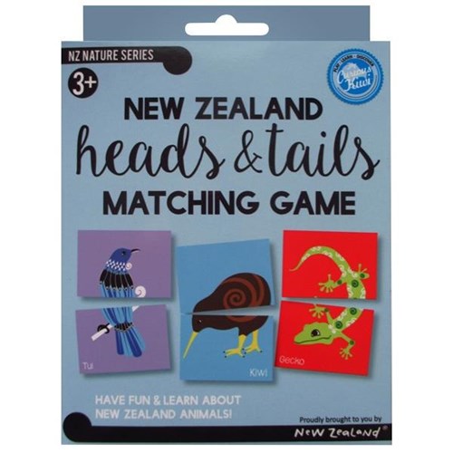 NZ Animals Heads & Tails Box Set