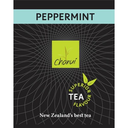 Chanui Peppermint Enveloped Tea Bags, Box of 100