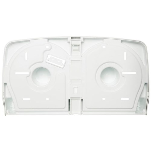 Kimberly-Clark Aquarius 70210 Twin Jumbo Toilet Tissue Roll Dispenser White
