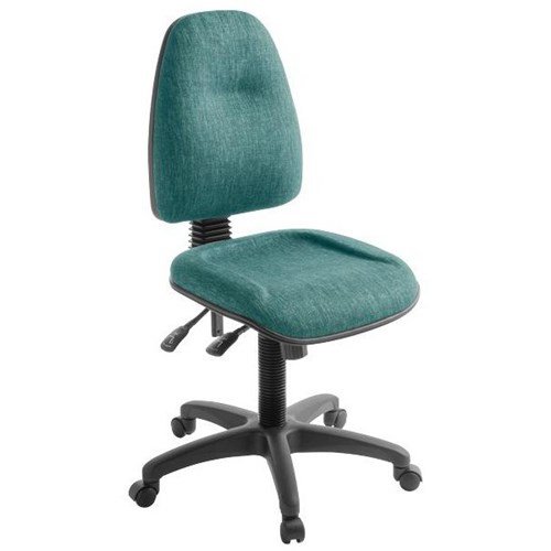 Spectrum 3 Task Chair High Back 3 Lever Keylargo Fabric/Atlantic