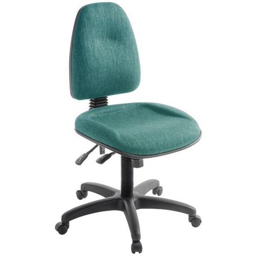 Spectrum 3 Task Chair 3 Lever Long Wide Seat Keylargo Fabric/Atlantic