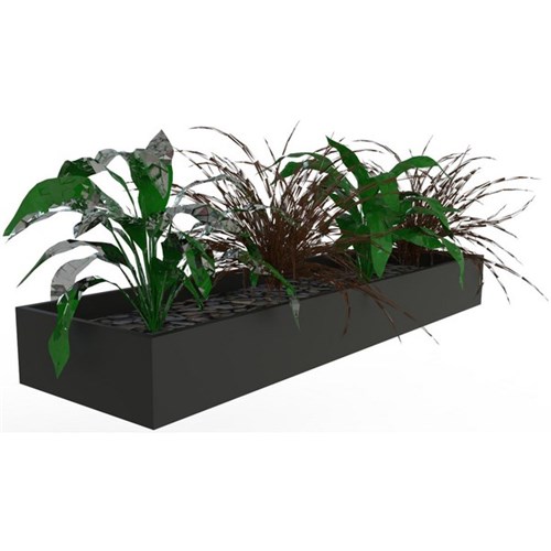 Proceed Planter Box 1600mm Black