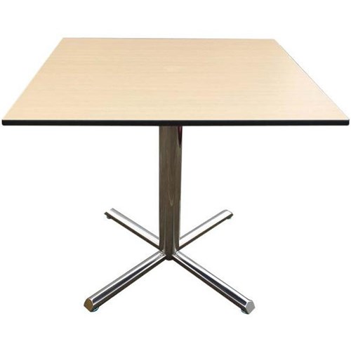 Multipurpose Outdoor Table Square 750mm Tuross Oak/Stainless Steel