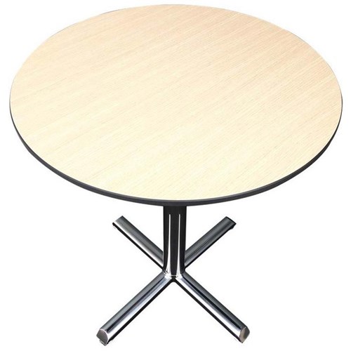 Multipurpose Outdoor Table Round 750mm Tuross Oak/Stainless Steel