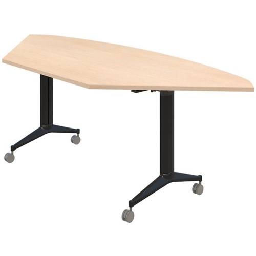 Switch Flip Table Trapezoid Refined Oak/Black