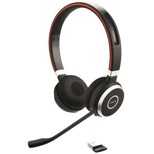 Jabra Evolve 65 Stereo Binaural Wireless Headset MS Certified