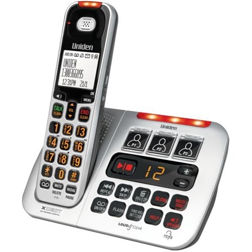 Uniden SSE45 Big Button Cordless Phone Single