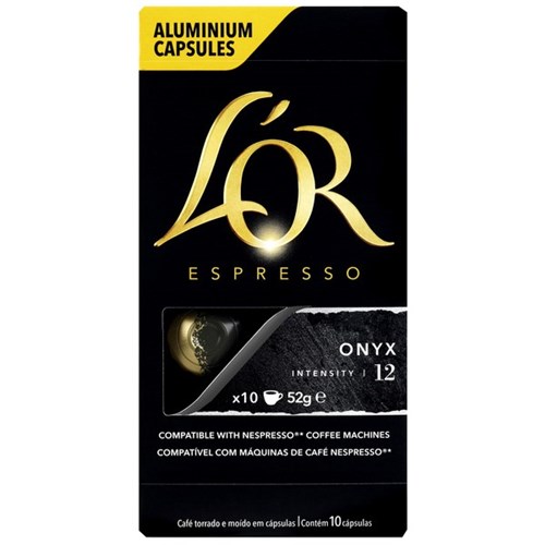L'OR Espresso Onyx Coffee Capsules, Pack of 10