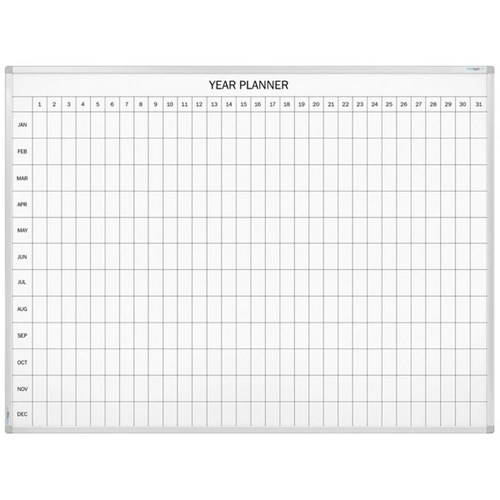Boyd Visuals Porcelain Year Planner 900 x 1200mm