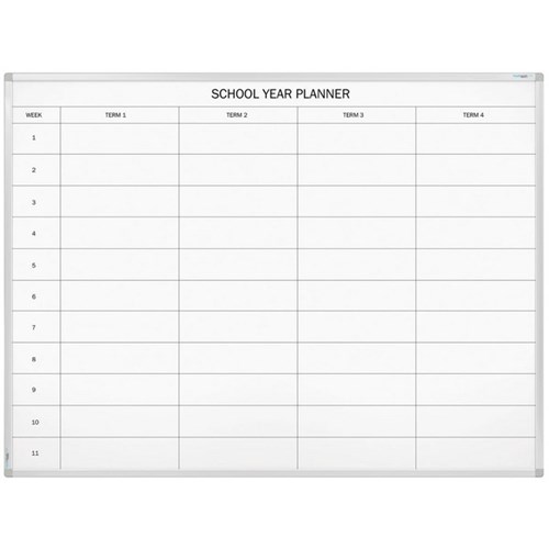 Boyd Visuals Porcelain School Year Planner 900 x 1200mm