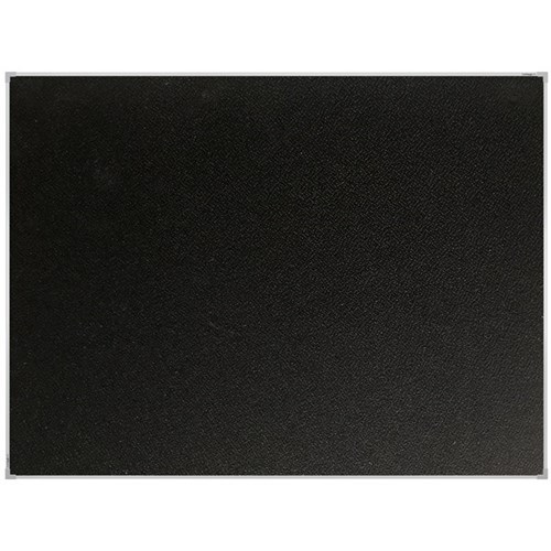 Boyd Visuals Noticeboard 900x1200mm Black Fabric
