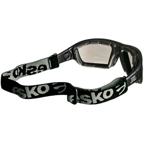 Esko E8200 Combat X4 Safety Glasses Clear Lens Black