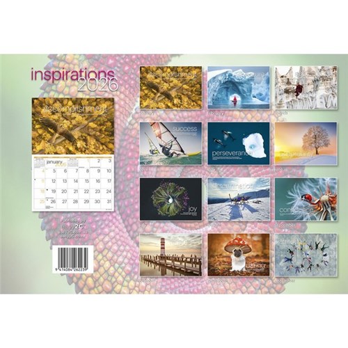Easy2C Wall Calendar 2026 Inspirations