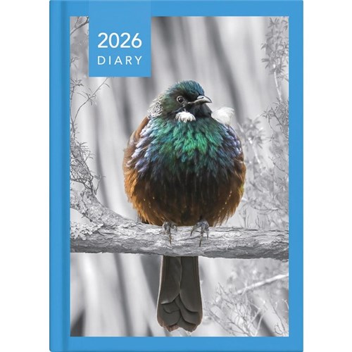 Collins A51 Diary A5 Day Per Page 2026 NZ Birds Assorted Designs