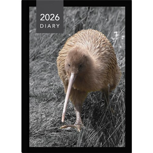 Collins A51 Diary A5 Day Per Page 2026 NZ Birds Assorted Designs