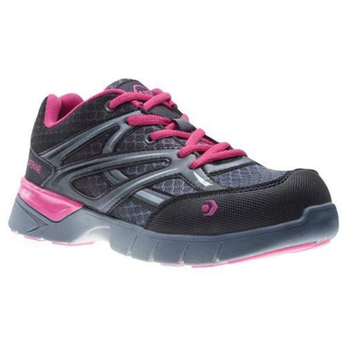 Wolverine Jetstream Ultralight Women's Safety Shoes Grey/Pink Size 3