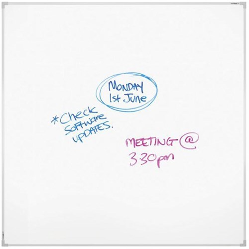 Boyd Visuals Acrylic Whiteboard 1200 x 1200mm