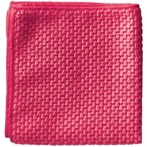 Filta B-Clean Microfibre Cloth Antibacterial Pink 440gsm 400 x 400mm