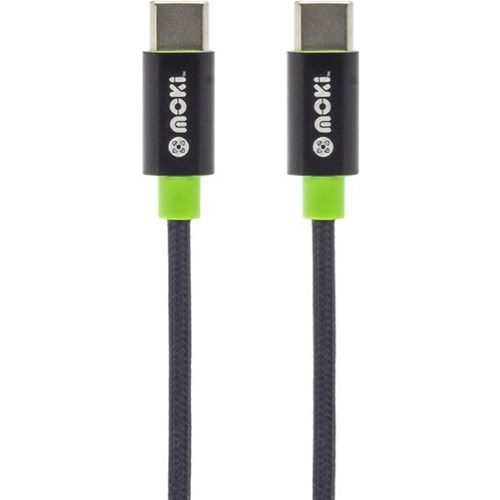 Moki SynCharge Cable Braided Type C to Type C Black