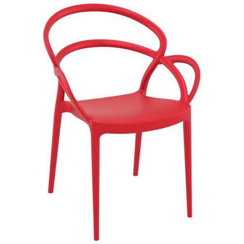 Molly Visitor Chair Red