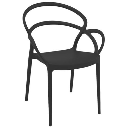 Molly Visitor Chair Black