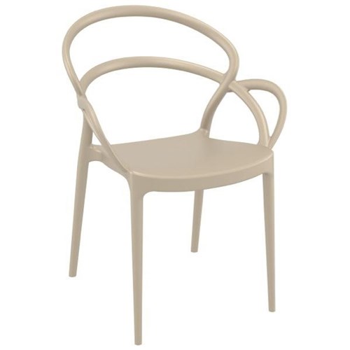 Molly Visitor Chair Taupe