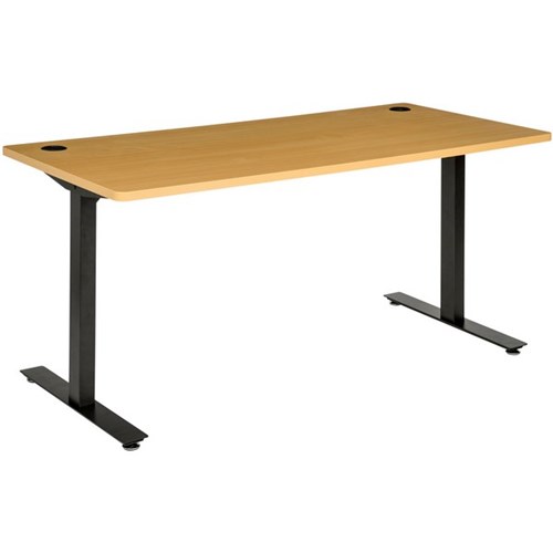 Amplify ML525 Desk 1500x750mm Beech/Black