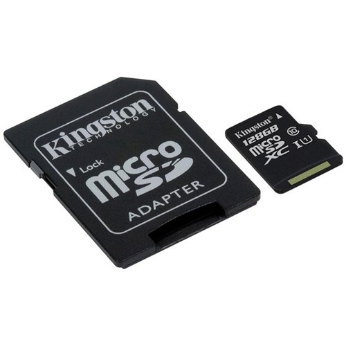 Kingston Canvas Select 128GB Micro SD Memory Card Class 10 MicroHDXC