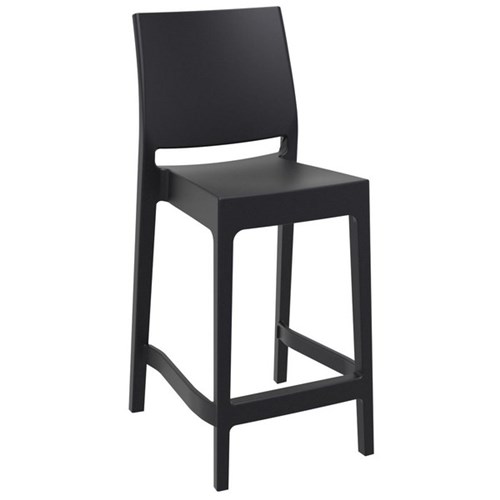May May Kitchen Stool 650mm Black