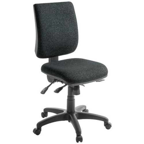 Trapeze Task Chair 3 Lever With Seat Slide Bond Fabric/Jet