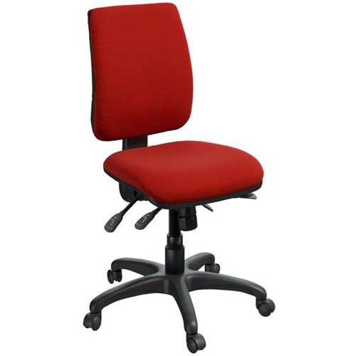Trapeze Task Chair 3 Lever With Seat Slide Bond Fabric/Garnet