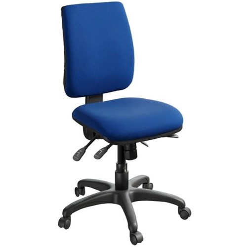Trapeze Task Chair 3 Lever With Seat Slide Bond Fabric/Royal