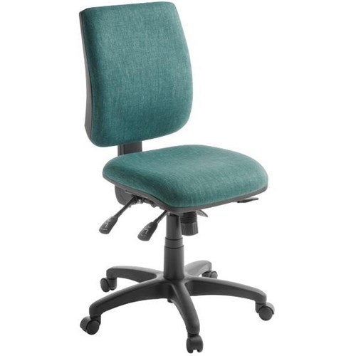 Trapeze Task Chair 3 Lever With Seat Slide Keylargo Fabric/Atlantic