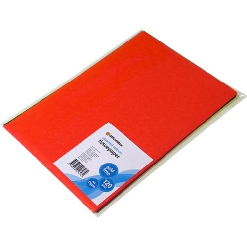 OfficeMax A4 Tissue Paper Assorted Colours, Pack of 120 OfficeMax NZ