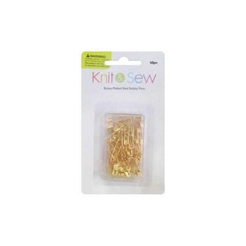 Knit & Sew Safety Pins 22mm, Pack of 50