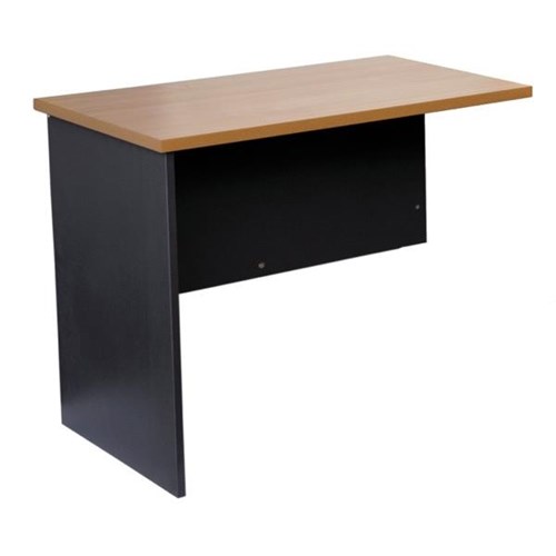 Firstline Desk Return 900mm Beech/Ironstone OfficeMax NZ