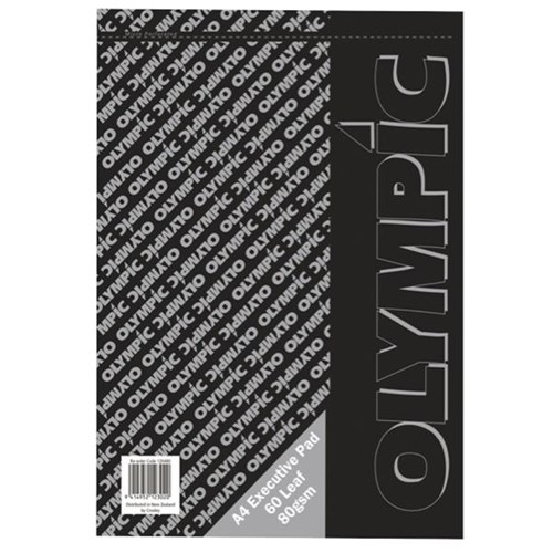 Olympic A4 Executive Pad 80gsm 60 Sheets OfficeMax NZ