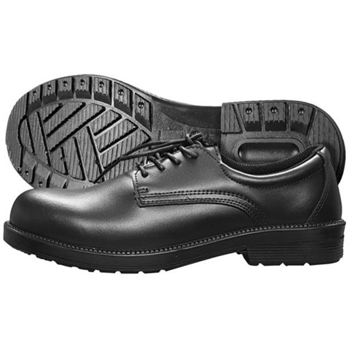 Armour Business Shoes Black Lace Up Non Safety