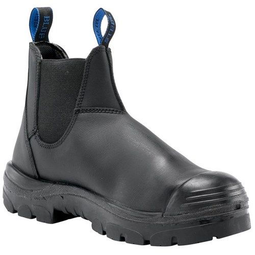 Steel Blue Hobart Bump Cap Safety Boots Slip On Black Size 13